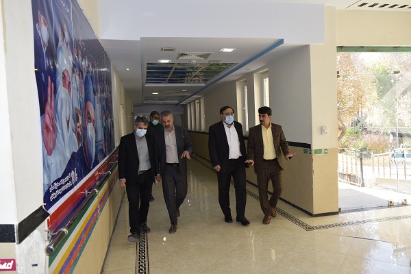 بازدید سرزده رییس دانشگاه از مرکز آموزشی درمانی امداد شهید دکتر بهشتی 